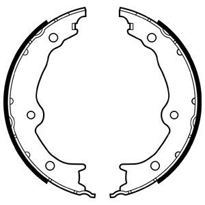 Колодки тормозные LS2130 DELPHI LS2130