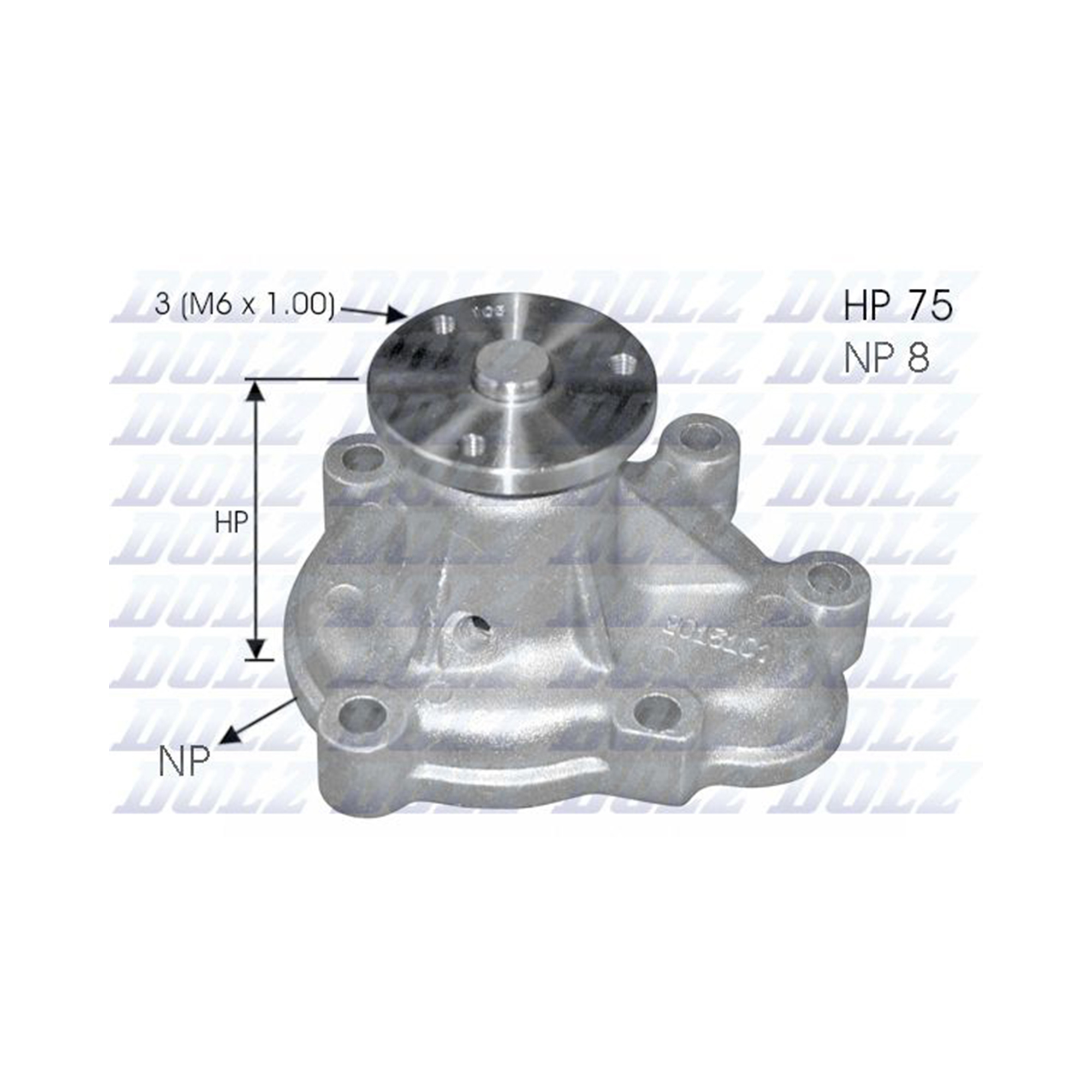 Насос водяной O144 DOLZ O144