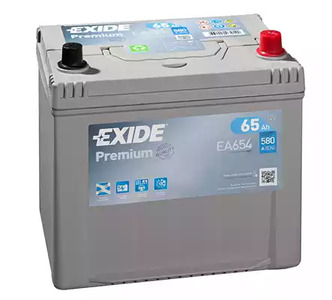 Premium Аккумулятор EXIDE EA654