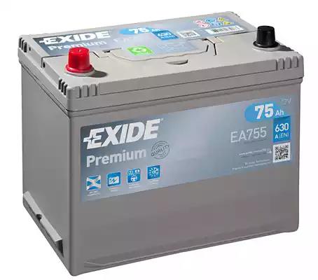 Premium Аккумулятор EXIDE EA755