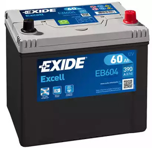 Excell Аккумулятор EXIDE EB604