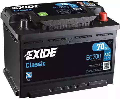 Classic Аккумулятор EXIDE EC700