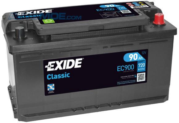Classic Аккумулятор EXIDE EC900