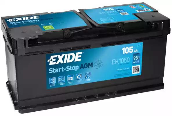 Start-Stop Agm Аккумулятор EXIDE EK1050