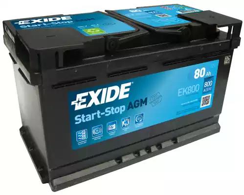 Start-Stop Agm Аккумулятор EXIDE EK800