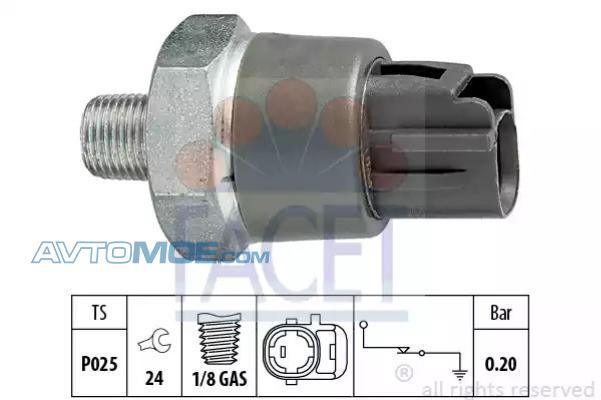 Датчик давления масла 70114 FACET 70114