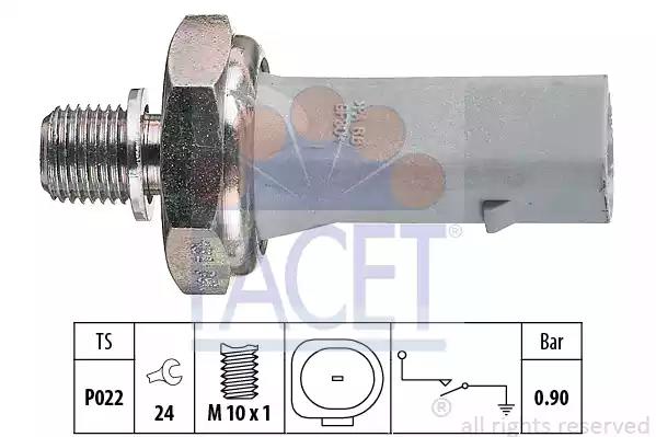 Датчик давления масла 70134 FACET 70134