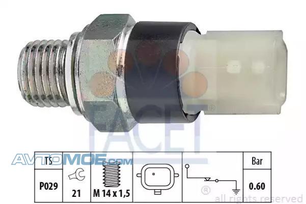 Датчик давления масла 70178 FACET 70178