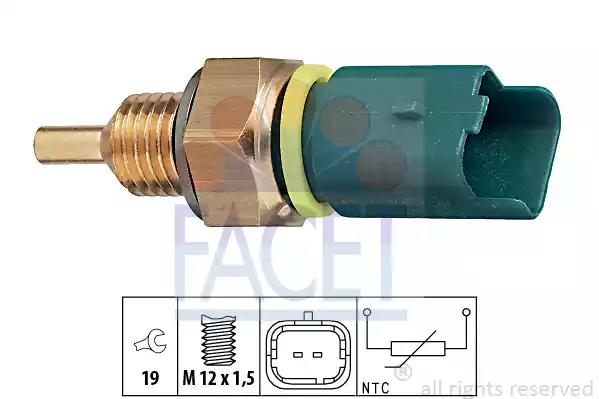 Датчик температуры 73276 FACET 73276