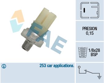 Датчик давления масла 12420 FAE 12420