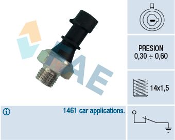 Датчик давления масла 12430 FAE 12430