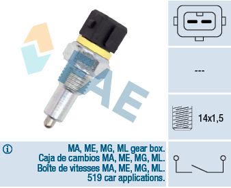 Датчик заднего хода 40570 FAE 40570