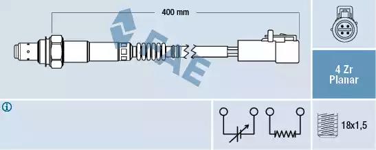 Датчик кислородный 77253 FAE 77253
