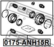 Ремкомплект суппорта 0175ANH15R FEBEST 0175ANH15R