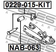 Болт 0229015KIT FEBEST 0229015KIT
