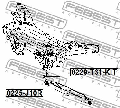 Болт 0229T31KIT FEBEST 0229T31KIT