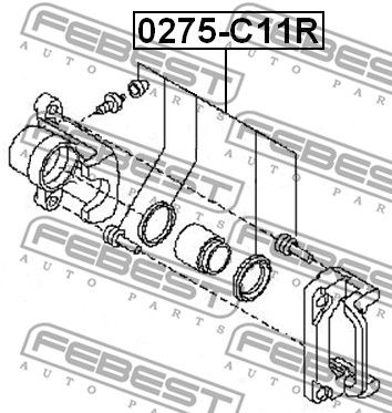 Ремкомплект 0275C11R FEBEST 0275C11R