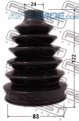 Пыльник ШРУС 0317PFD FEBEST 0317PFD
