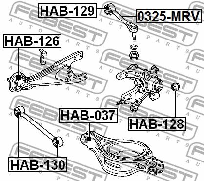 Рычаг 0325MRV FEBEST 0325MRV