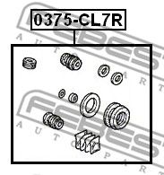 Ремкомплект 0375CL7R FEBEST 0375CL7R