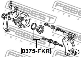 Ремкомплект 0375FKR FEBEST 0375FKR