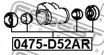 Ремкомплект 0475D52AR FEBEST 0475D52AR