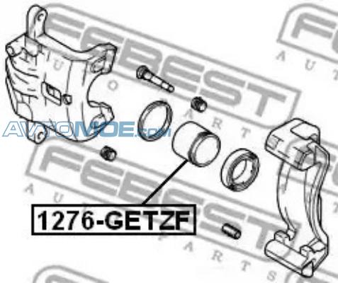 Цилиндр 1276GETZF FEBEST 1276GETZF