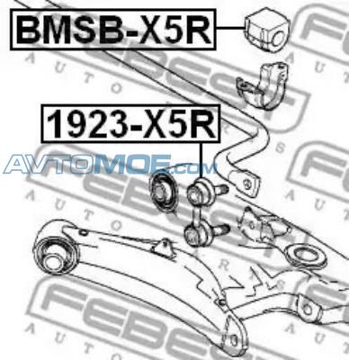 Стойка стабилизатора 1923X5R FEBEST 1923X5R