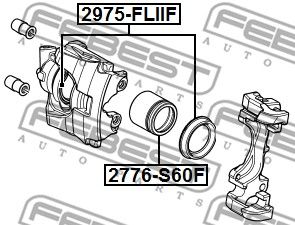 Ремкомплект 2975FLIIF FEBEST 2975FLIIF