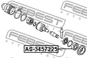 Подшипник AS3457225 FEBEST AS3457225