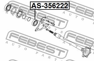 Подшипник AS356222 FEBEST AS356222