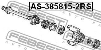 Подшипник AS3858152RS FEBEST AS3858152RS