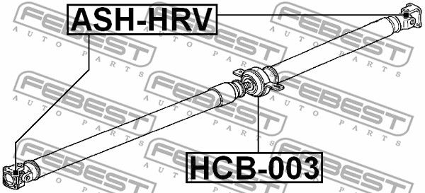 Крестовина ASHHRV FEBEST ASHHRV