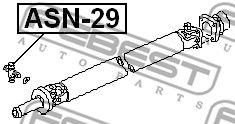 Крестовина ASN29 FEBEST ASN29
