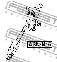 Кардан рулевой ASNN16 FEBEST ASNN16