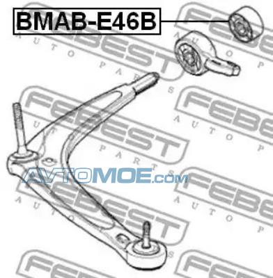 Сайлентблок BMABE46B FEBEST BMABE46B
