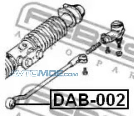 Сайлентблок DAB002 FEBEST DAB002
