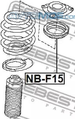 Подшипник NBF15 FEBEST NBF15