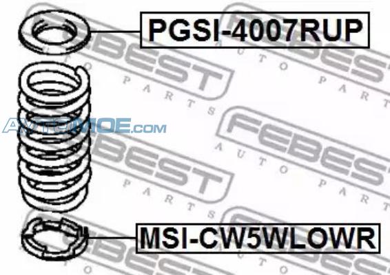 Проставка пружины PGSI4007RUP FEBEST PGSI4007RUP