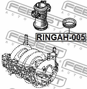Кольцо уплотнительное RINGAH005 FEBEST RINGAH005