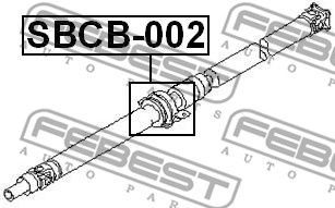 Подшипник SBCB002 FEBEST SBCB002