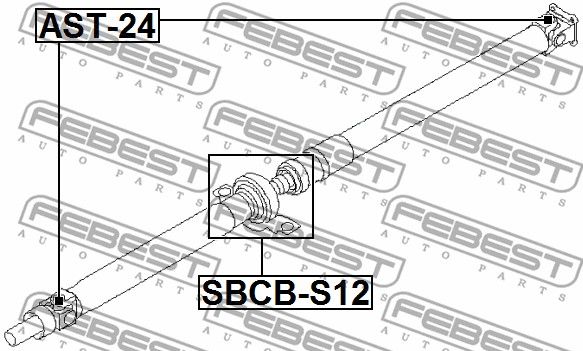 Подшипник SBCBS12 FEBEST SBCBS12
