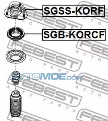 Подшипник SGBKORCF FEBEST SGBKORCF