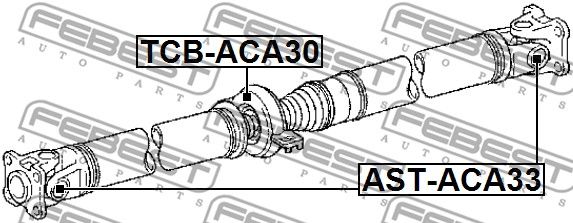 Подшипник TCBACA30 FEBEST TCBACA30