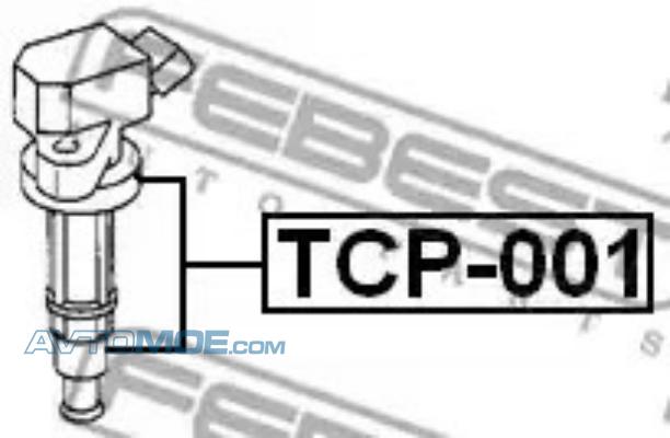 Наконечник TCP001 FEBEST TCP001