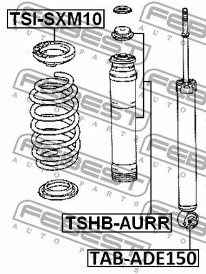Пыльник амортизатора TSHBAURR FEBEST TSHBAURR
