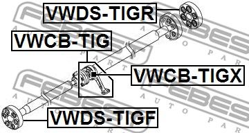 Подшипник VWCBTIG FEBEST VWCBTIG