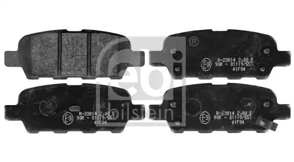 Колодки тормозные 116198 FEBI 116198