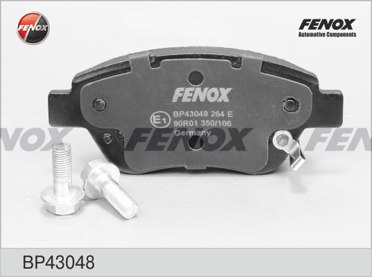 Колодки тормозные BP43048 FENOX BP43048