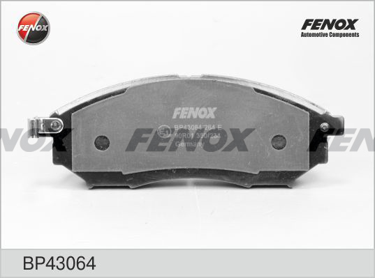 Колодки тормозные BP43064 FENOX BP43064